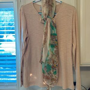 100%silk scarf CABI
